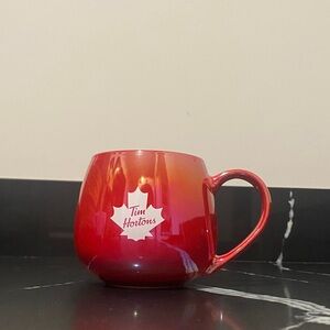 Iridescent Red Tim Hortons Mug